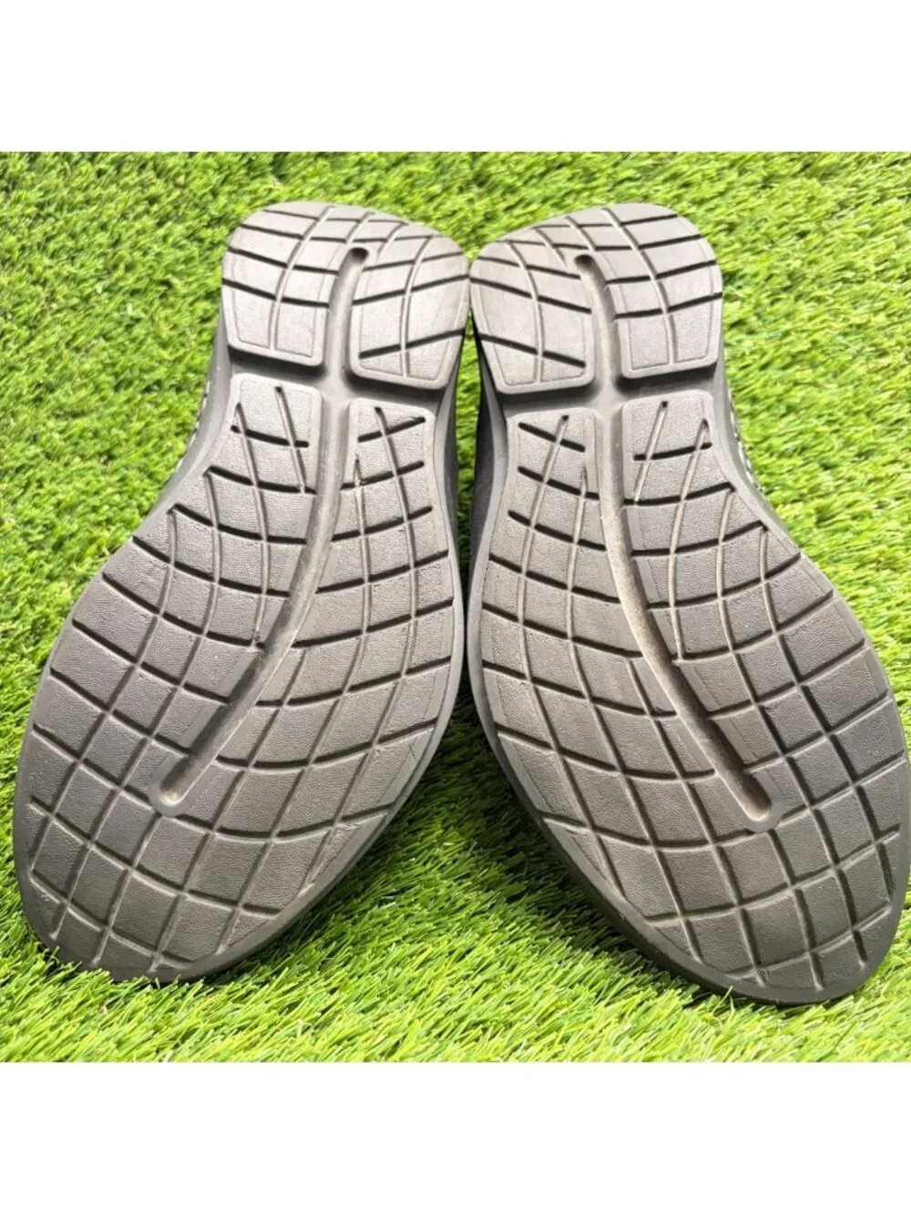 OOFOS OOmg Fibre Low Mens Size 11 Black Casual Walking Slip On Recovery Shoes